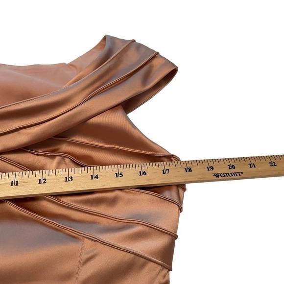 JONES NEW YORK blush pink twist dress Size 8 - Picture 6 of 16